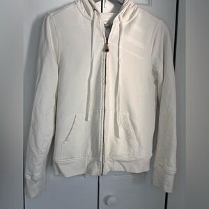 J. Crew Cream Fleece Jacket